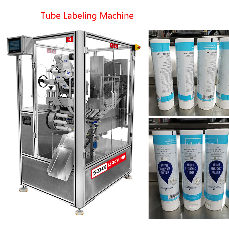 Automatic Tube Labeling Machine