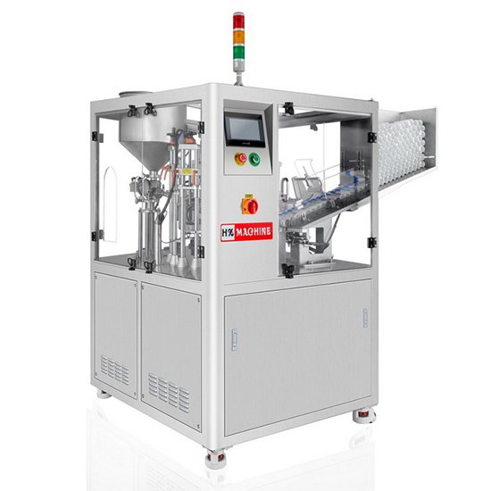 Fully Automatic Plastic Tube Filling and Sealing Machine
