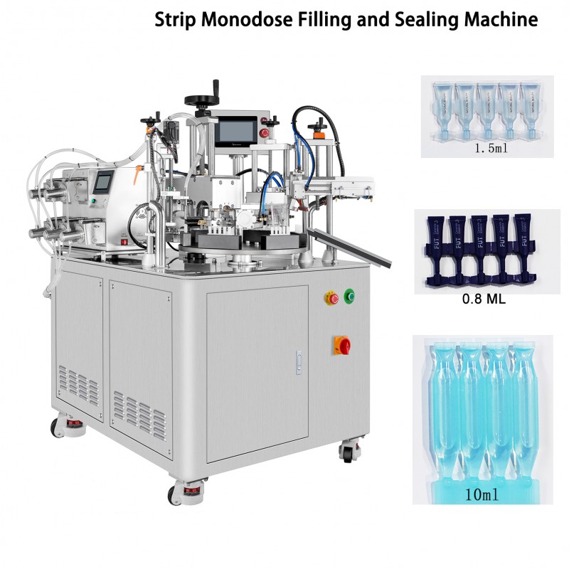 HX-005 Strip Monodose Tube Filling and Sealing Machine