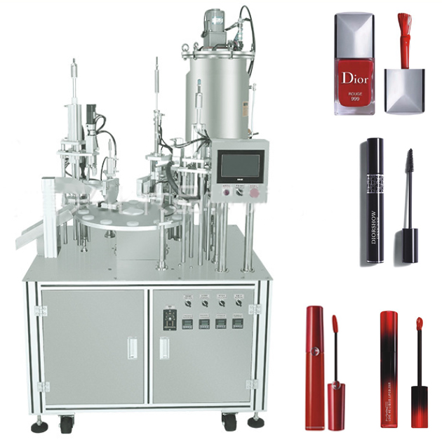 Lip Gloss Filling Machine, Lip Gloss Filler Machine, Lipgloss Filling  Machine