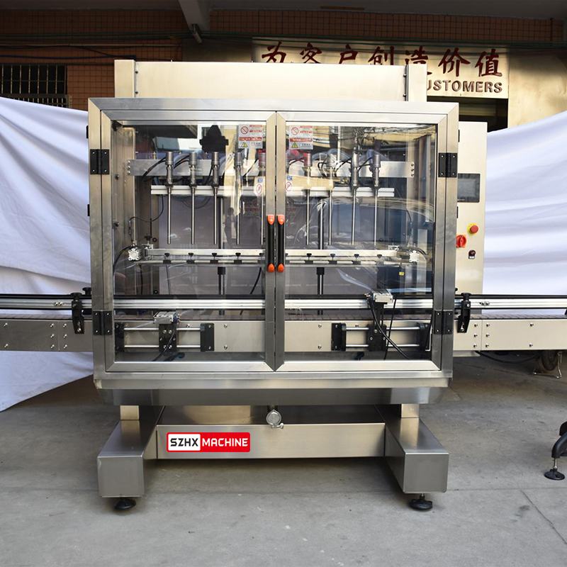 Automatic 10 Head Liquid Filling Machine