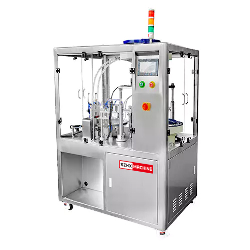 HX-002AP Ampoule Filling and Bottom Cap Pressing Machine