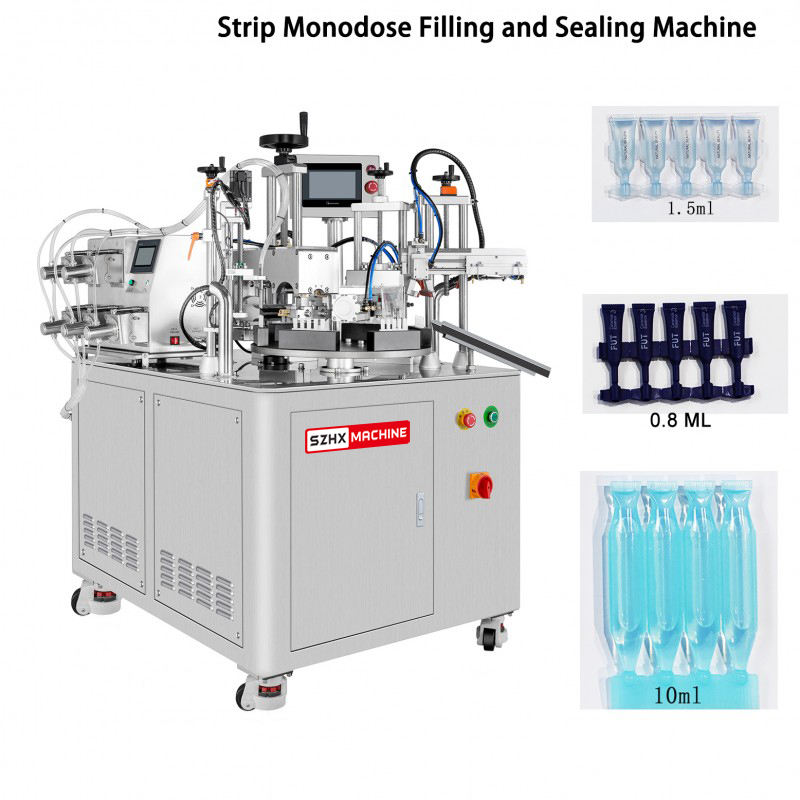 HX-005 Strip Monodose Tube Filling and Sealing Machine