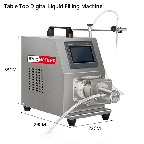 Table Top Digital Control Liquid Filling Machine