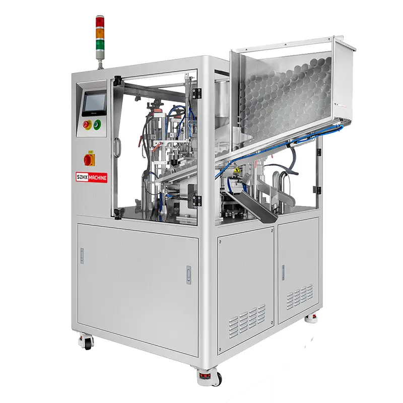 hx-009 fully automatic tube filling and sealing machine