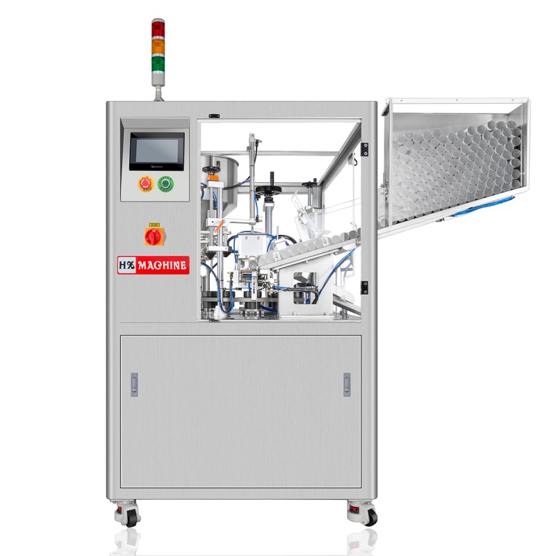 HX-009 Rotary Tube Filling and Ultrasonic Sealing Machine