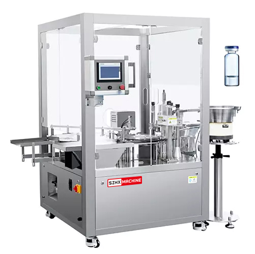 Fully Automatic Vials Filling and Capping Machine Double Station