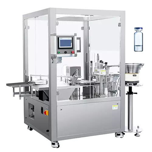 Fully Automatic Vials Filling and Capping Machine Double Station