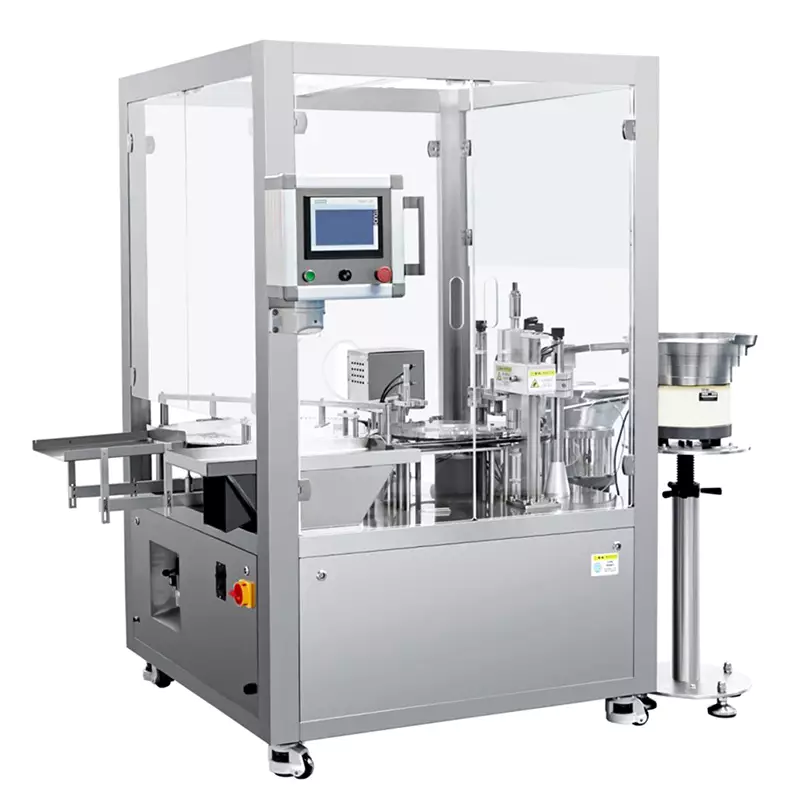 vials filling and capping machine