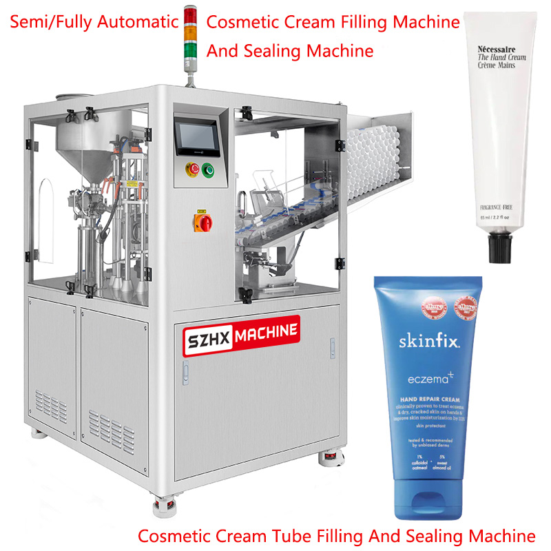 Cosmetic Tube Filling Machine, Cosmetic Cream Filling Machine, Cosmetic Tube Sealing Machine, Cosmetic Filling Machine