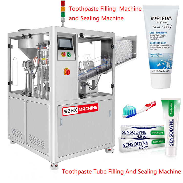 Toothpaste Filling Machine, Toothpaste Tube Filling Machine, Toothpaste Tube Sealing Machine